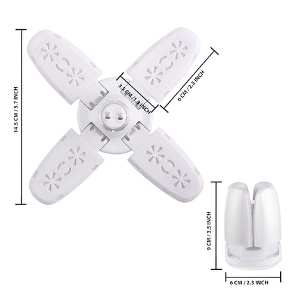 15W Fan Shape Led Bulb Upto 855% Energy Saving Ceiling Bulb Lights