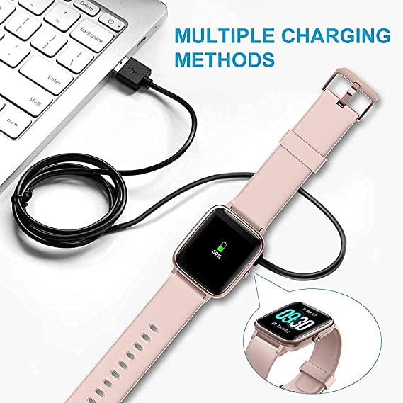 Charging Cable  for pTron Force X10 SmartWatch