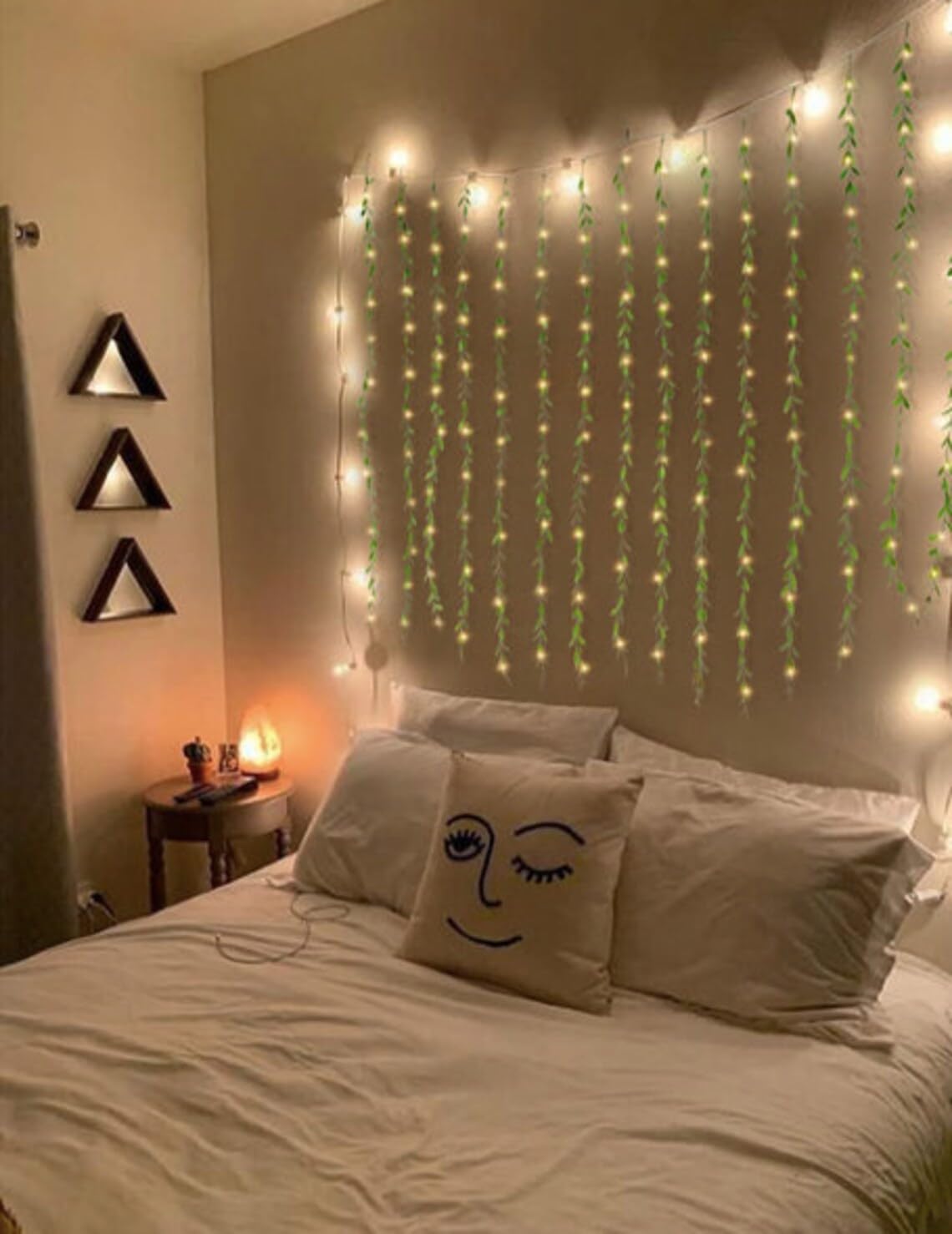 200 LED Leaf Vine Curtain Lights