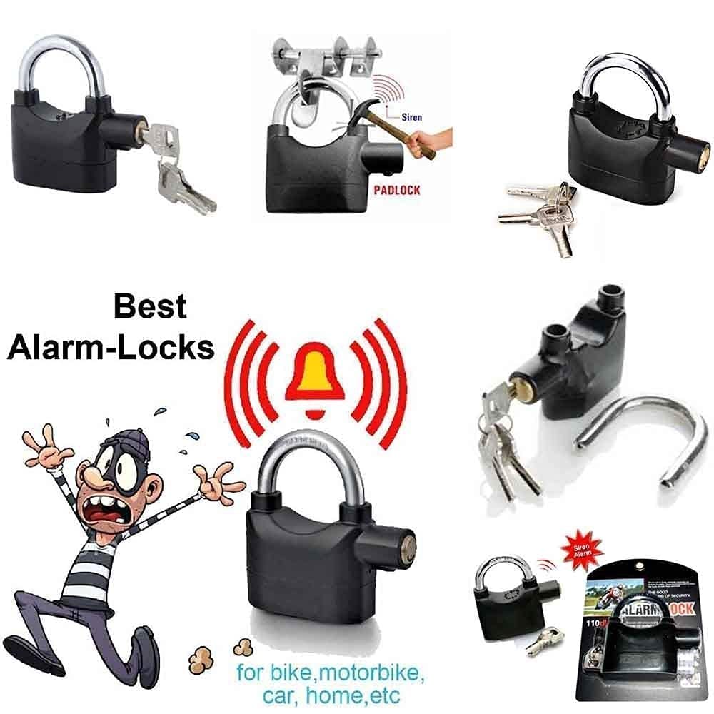 Waterproof Alarm Padlock