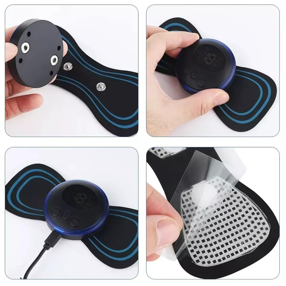 Full Body Mini Butterfly TENS Massager with 8 Mode