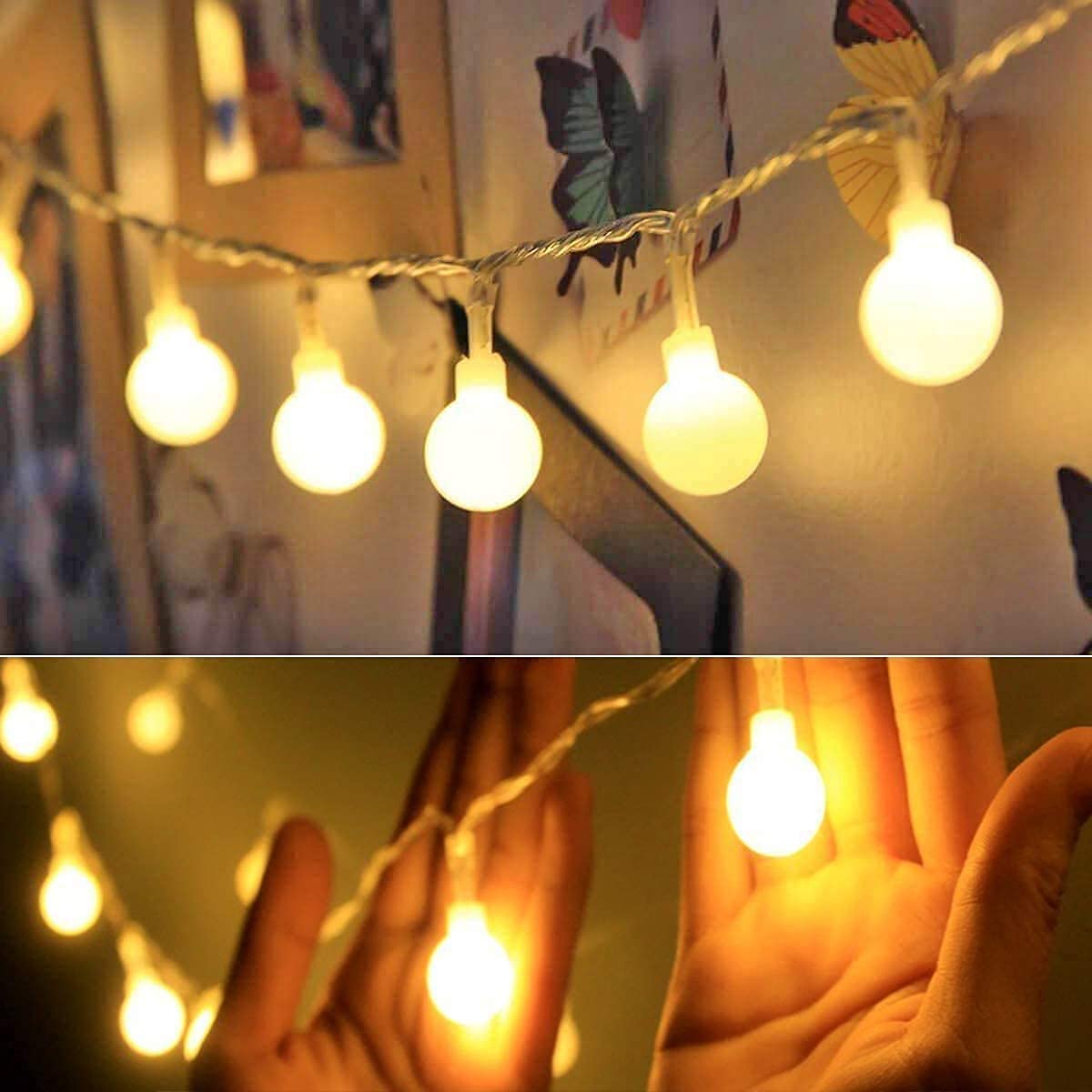 7 5m 14 Globe Bubble Ball Lights