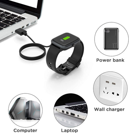 USB Magnetic Charger Charging Cable for Fire-Boltt Cobra Smartwatch