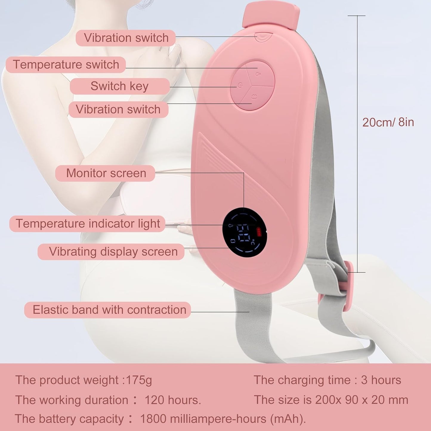 Period Relief Comfort Cramp Massager