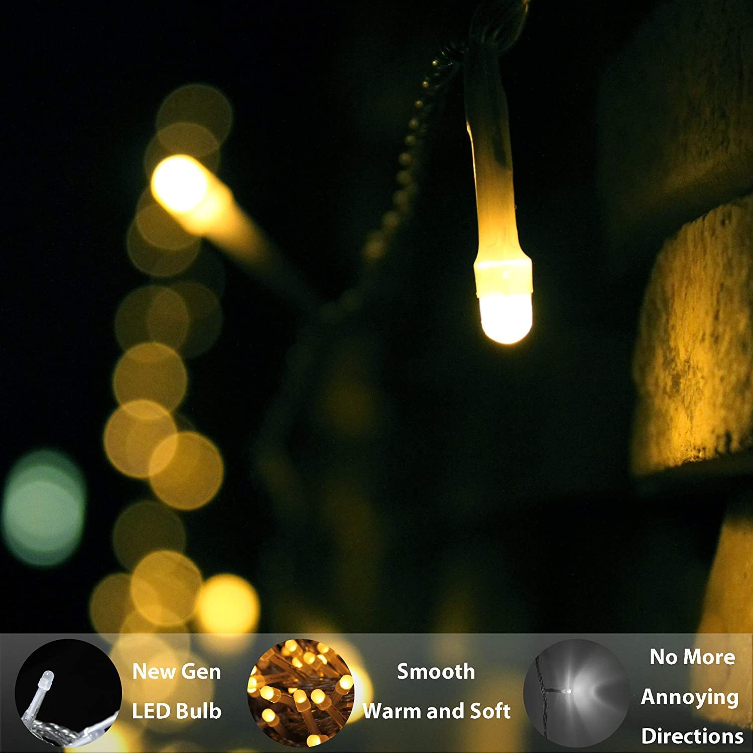 Warm White LED String Light