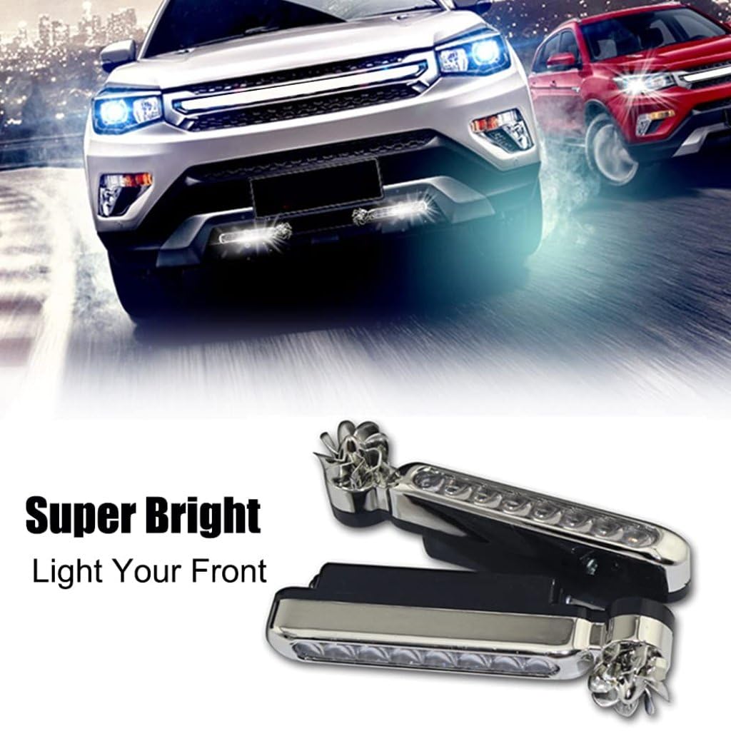 LED Wind Powered Vehicle Lights Car Lamp
