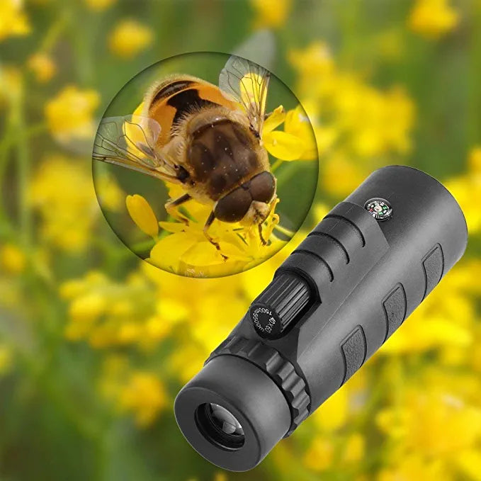 Panda Camera 40x60 HD Monocular Lens Telescope with Mini Tripod and Mobile Camera Clip for All Smartphones