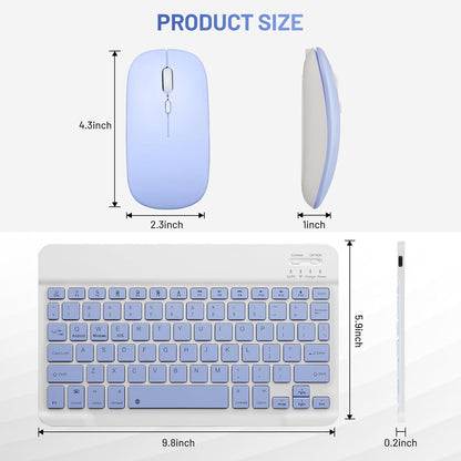 Mini Bluetooth Keyboard and Mouse Combo