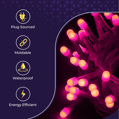 12M 40 LED string lights