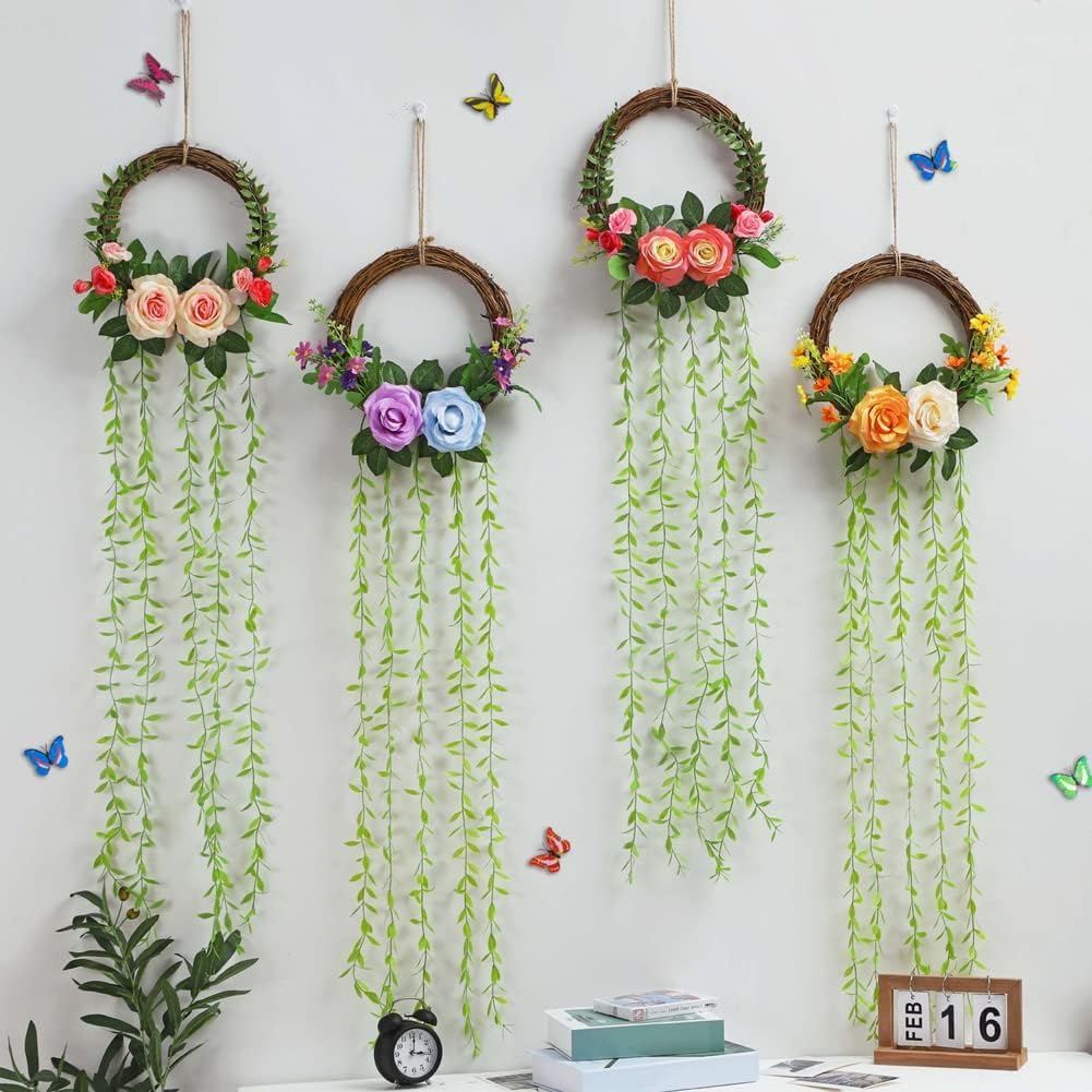 200 LED Leaf Vine Curtain Lights