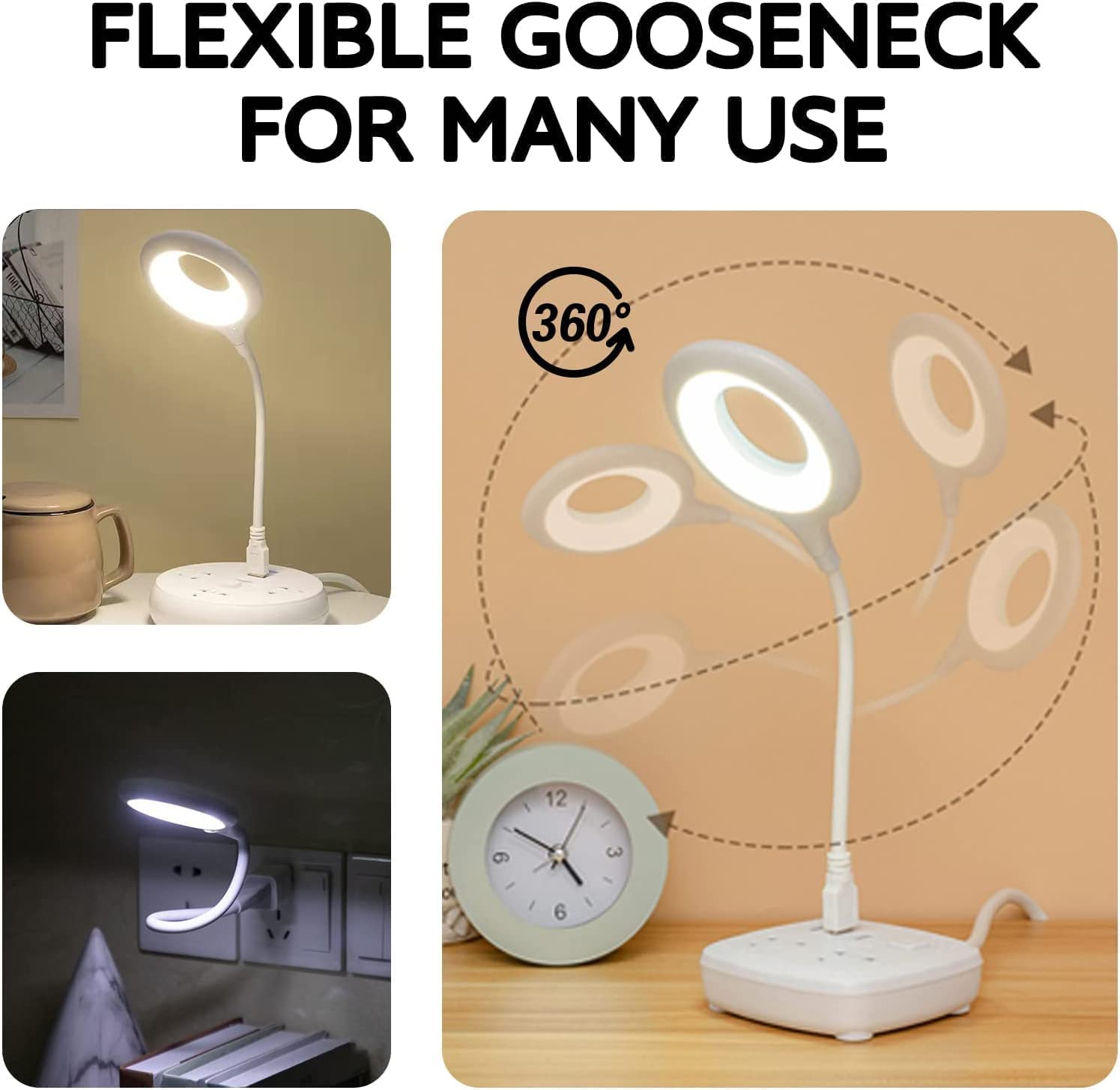 USB Intelligent Voice Control Lamp Activated Lights