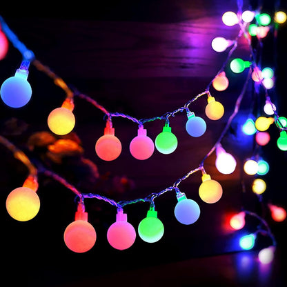 Bubble Ball String Lights Festive Party Lighting