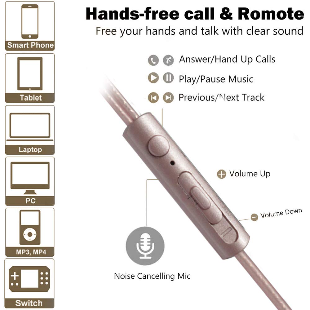 Marley Hudson Metal Body Wired Noise cancellation Earphones with Mic & Volume control