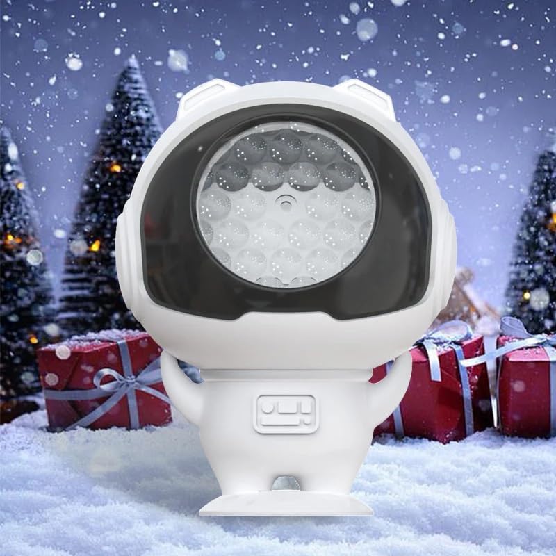 ECellStreet Astronaut Snowflake Projection LAMP Christmas Stage Lights