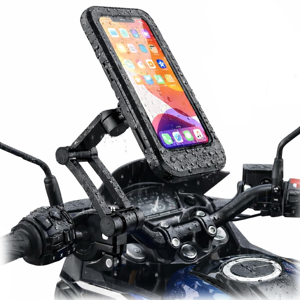 Grip Lock Pro Waterproof Bike Phone Mount 360° Rotation GPS / Mobile Holder