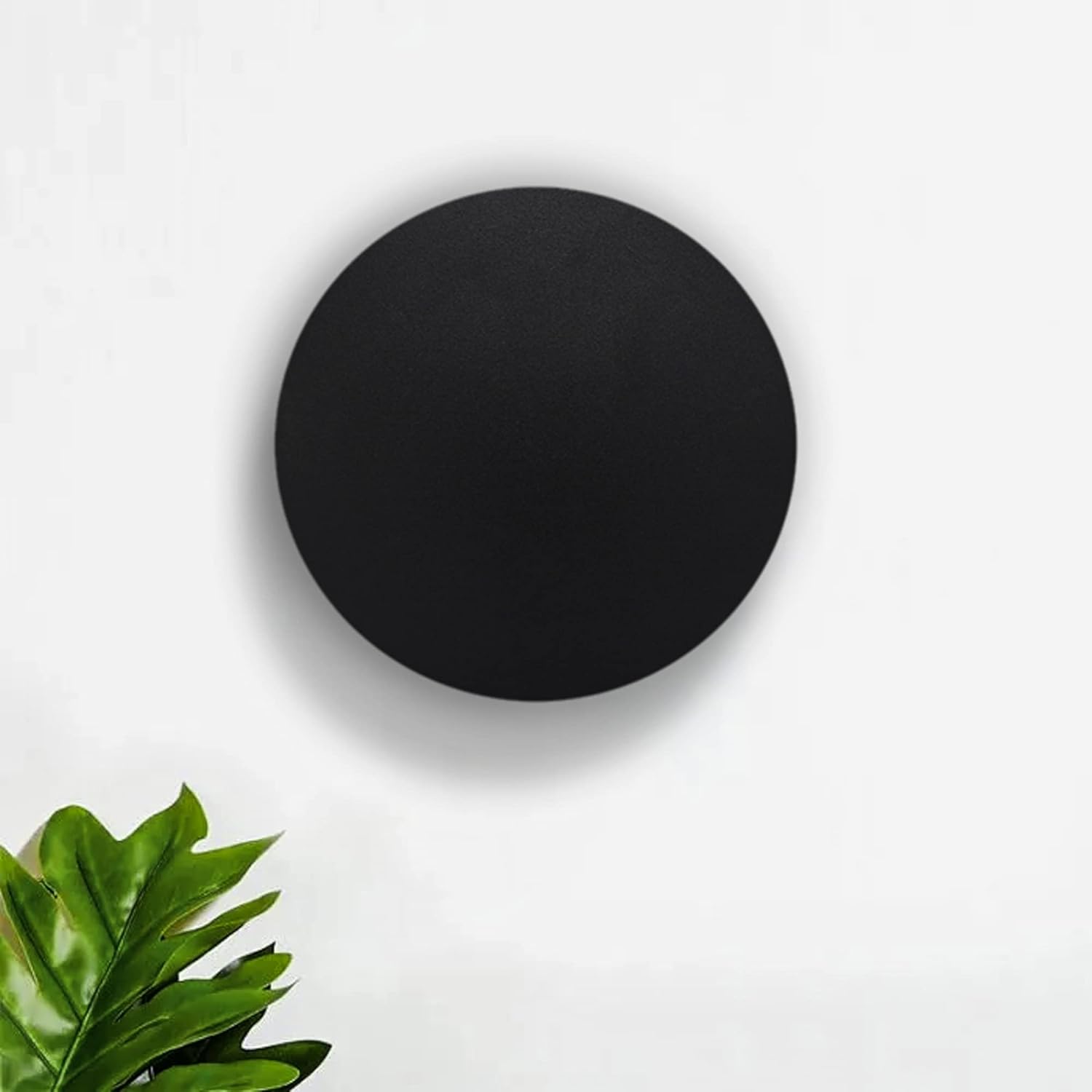 Modern Round Shape 18W LED Wall Sconce Light Fixture Indoor Up Down Left Right Wall Lamp Spot Light - Warm White(Metal)