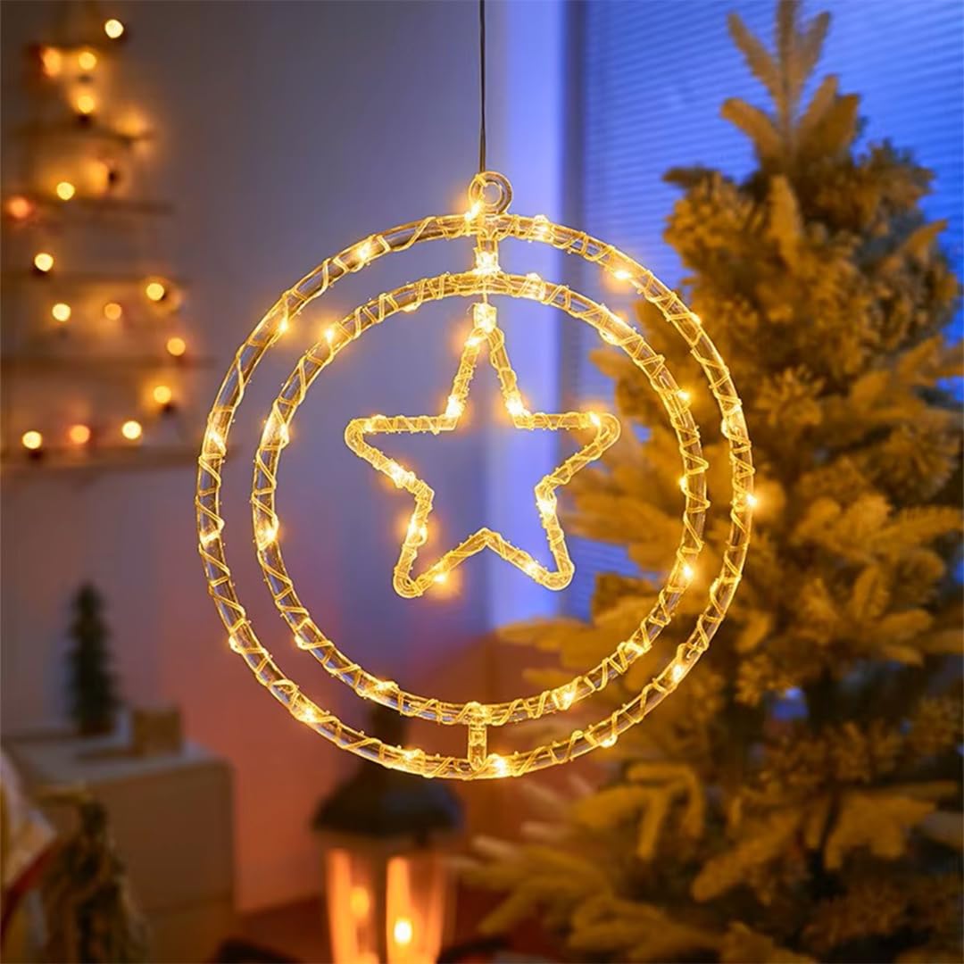 Star Ring Warm LED Decorative Light
