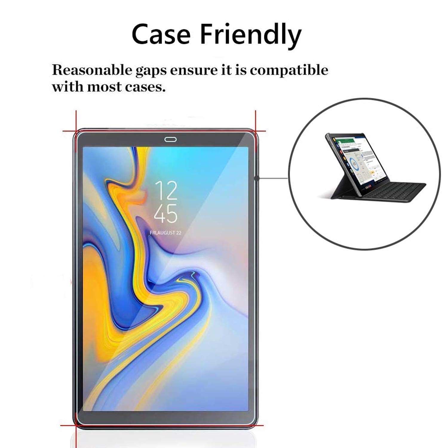 Tempered Glass for Samsung Galaxy Tab A 10.5 (SM-T590 / T595)