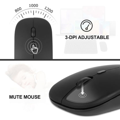 Mini Bluetooth Keyboard and Mouse Combo