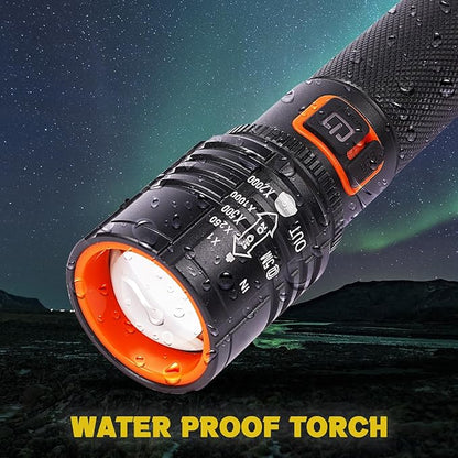 100W  Type-C LED Flashlight