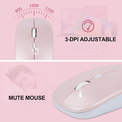 Mini Bluetooth Keyboard and Mouse Combo