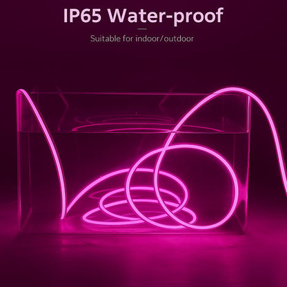 12MM THICK 220V SMD Pink Neon Rope Light