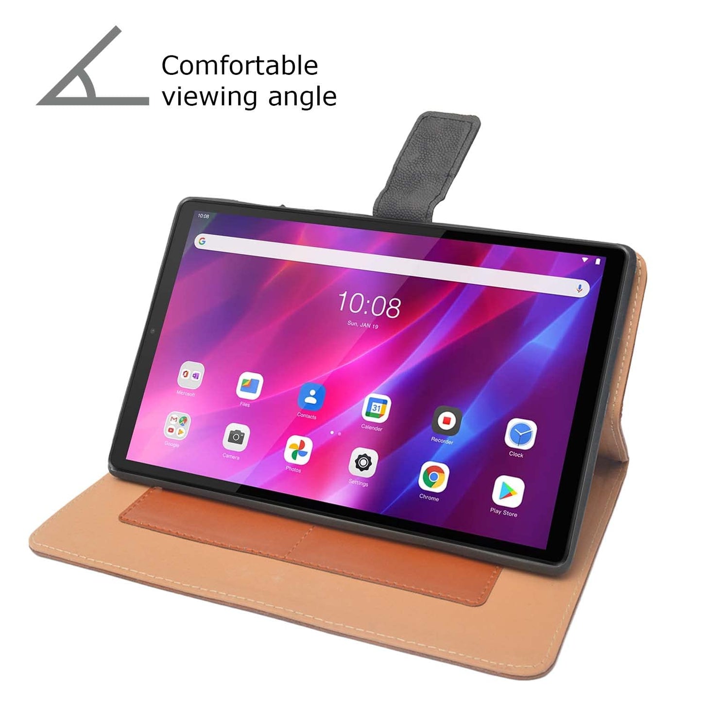 Flip Cover for Lenovo K10/K10 FHD/M10 FHD Plus