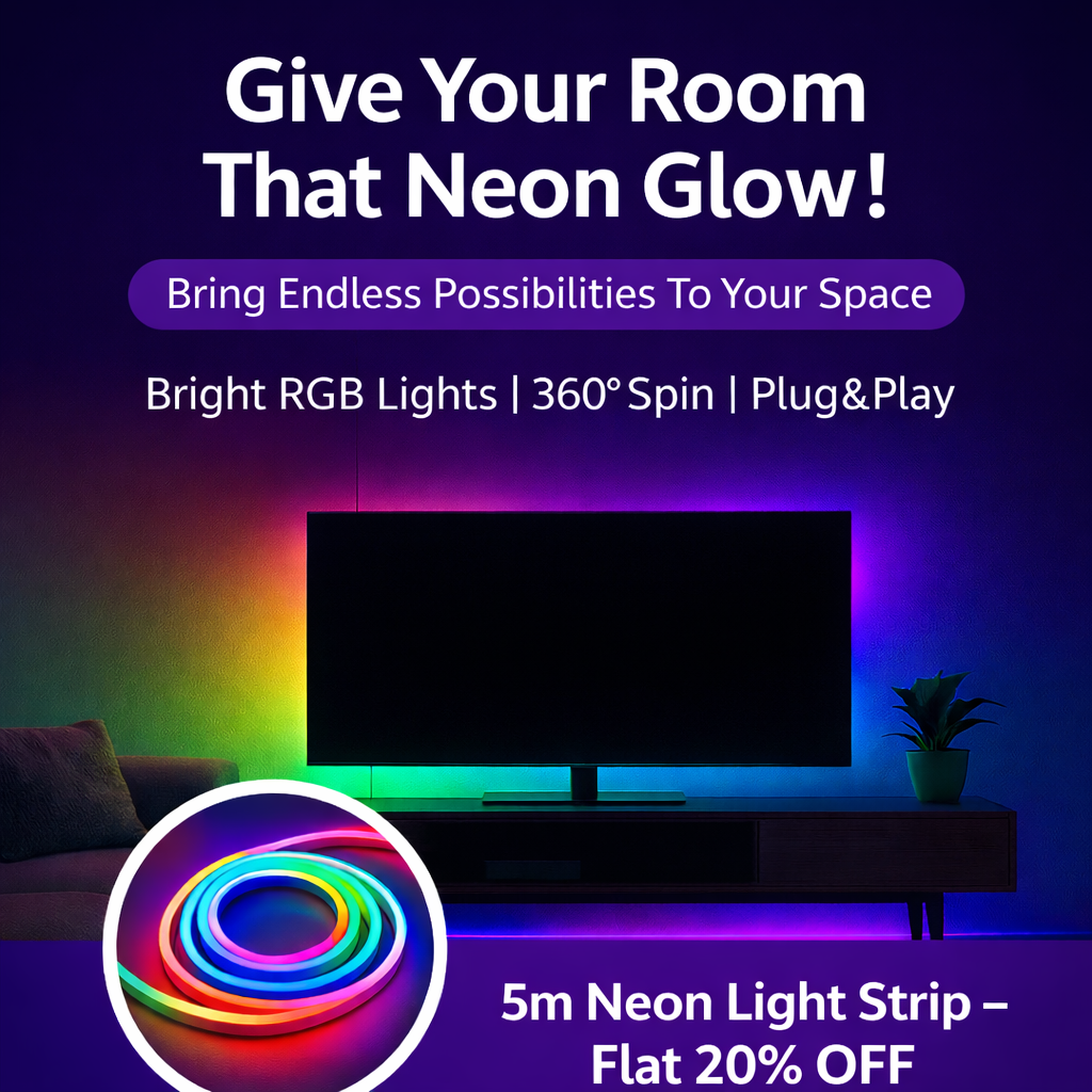 Neon Aura Smart RGBIC Neon Light 5M Dynamic Neon Light