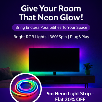 Neon Aura Smart RGBIC Neon Light 5M Dynamic Neon Light
