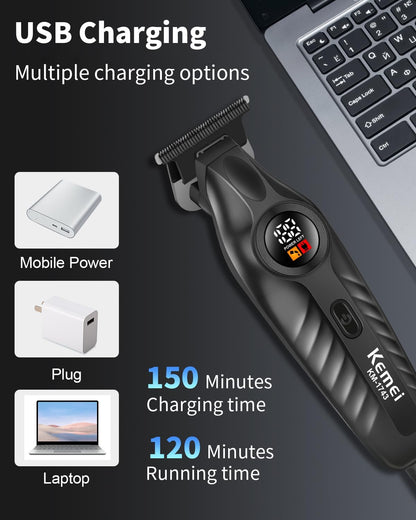 Kemei UltraTrim Professional Cordless Hair Beard Trimmer