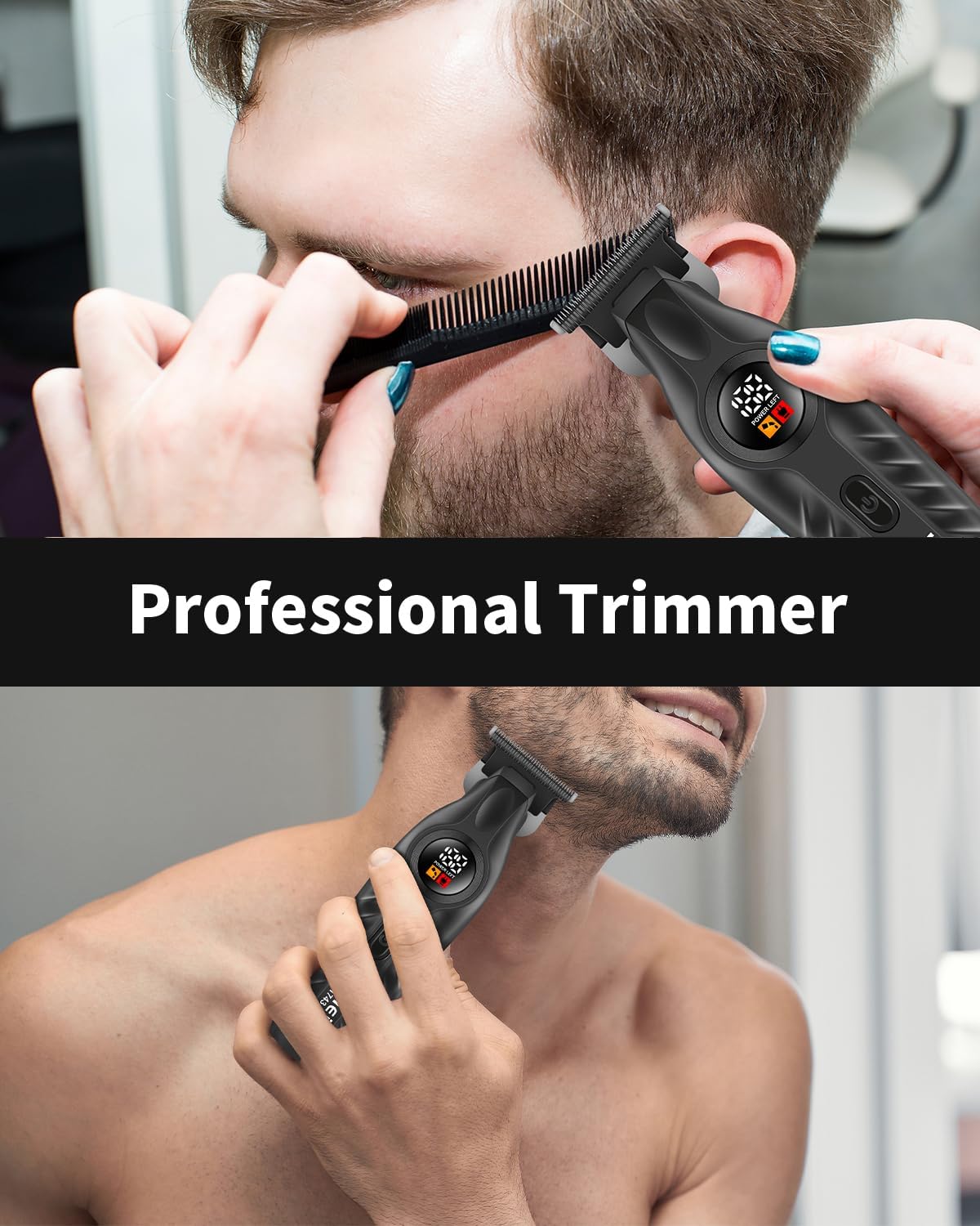 Kemei UltraTrim Professional Cordless Hair Beard Trimmer