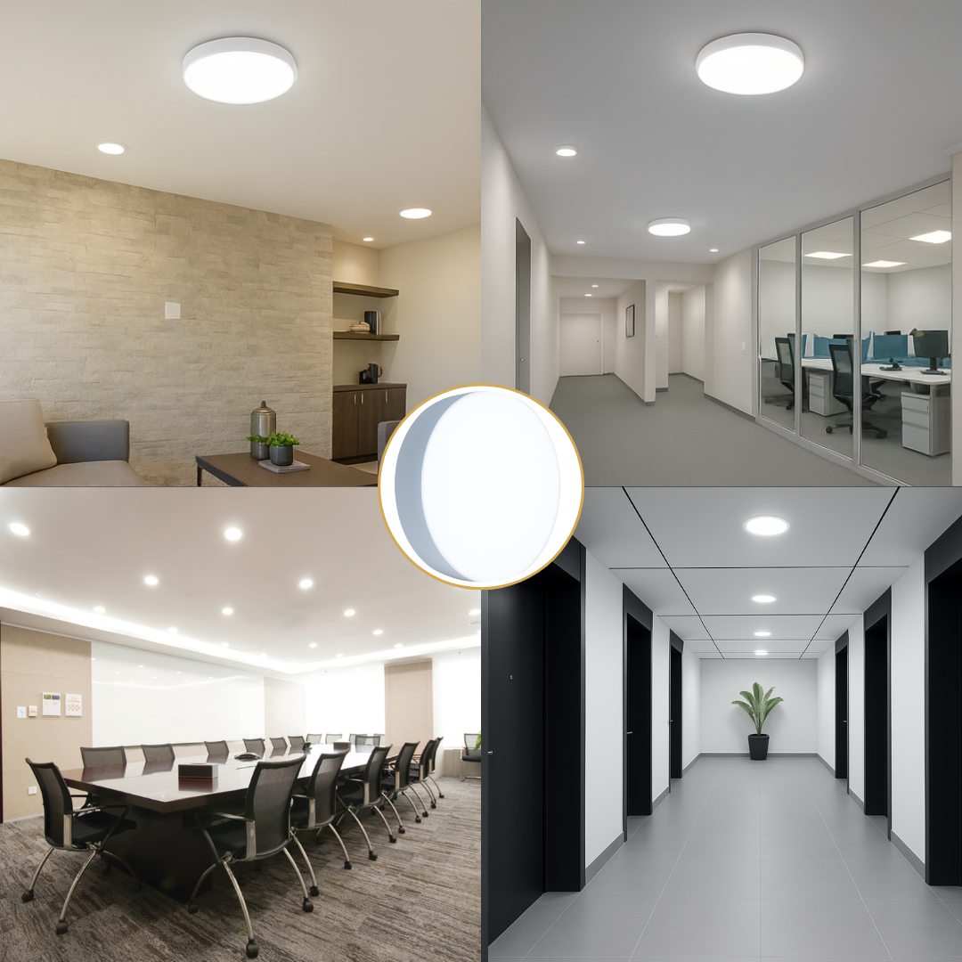 8W Surface LED Light – Warm White & White