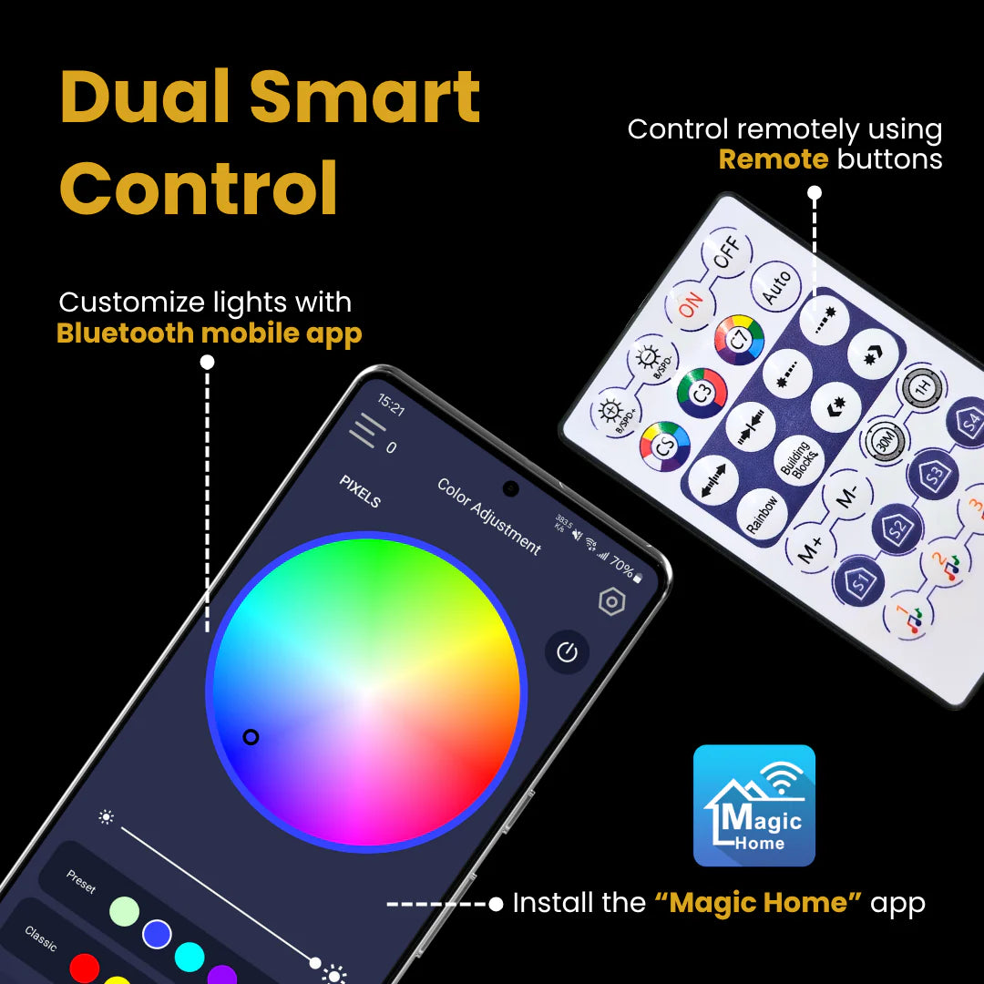 Neon Aura Smart RGBIC 5M Dynamic Neon Light