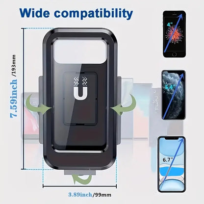 Grip Lock Pro Waterproof Motorcycle Phone Mount
