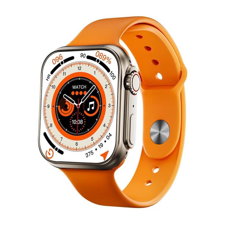 8Ultra Max Smartwatch | 45 mm | Dual Straps | With Scrolling And Wireless Charger