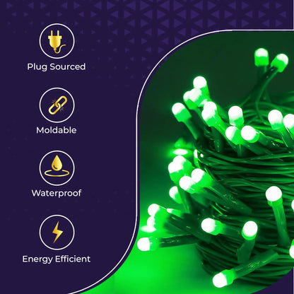 12M 40 LED string lights