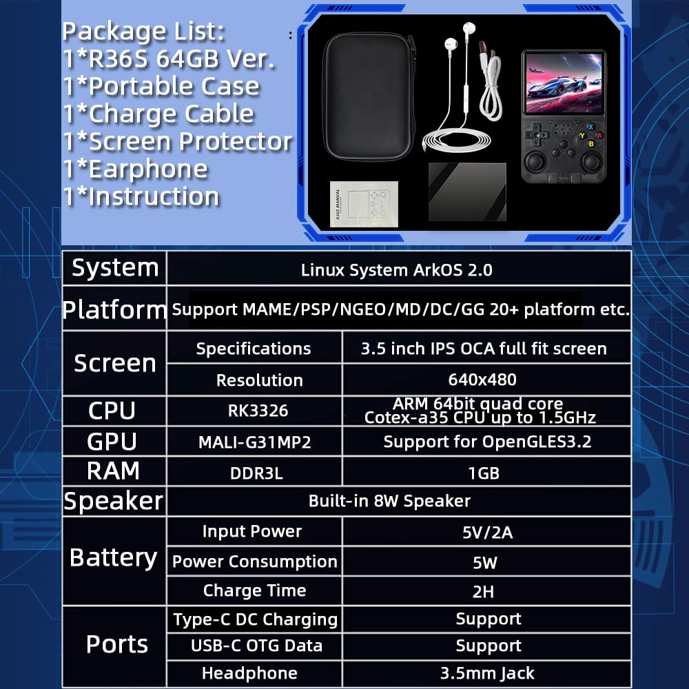 RetroLoom Game Console 15000 Built