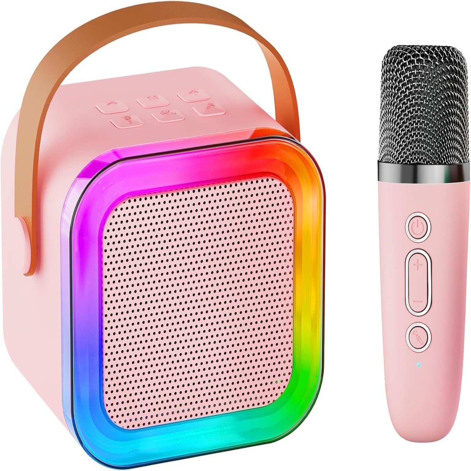 Audiaura 10w Mini Karaoke Machine with Wireless Mic