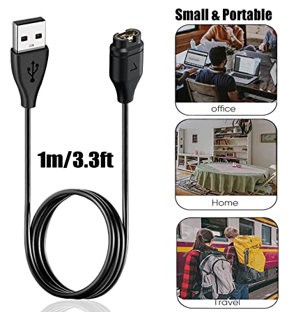 Charging Cable for Garmin Fenix 7X/7/6X/6/6S/5/5X/5S Plus,Forerunner 935,Vivoactive 3,Approach S10 S40
