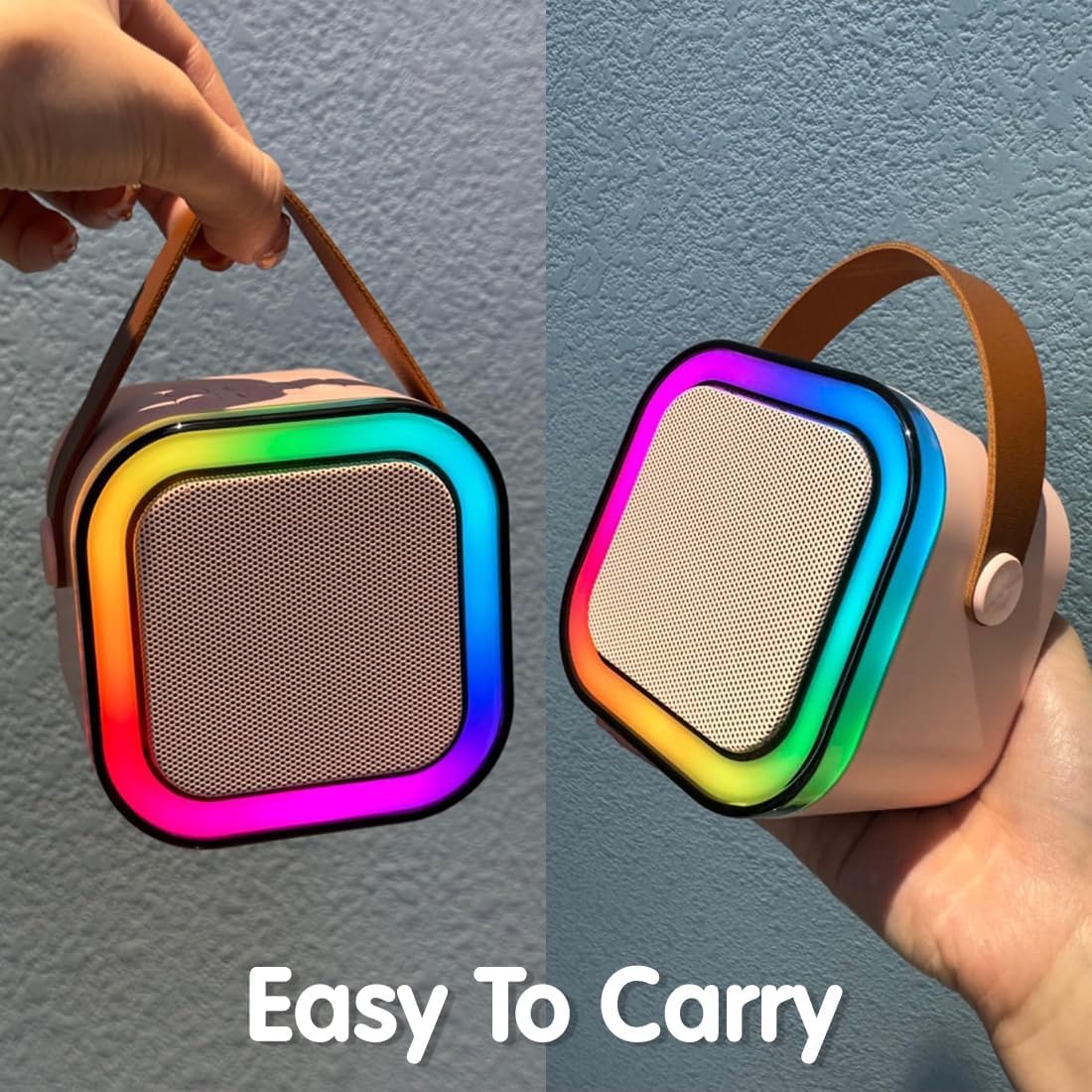 Audiaura 10w Mini Karaoke Machine with Wireless Mic