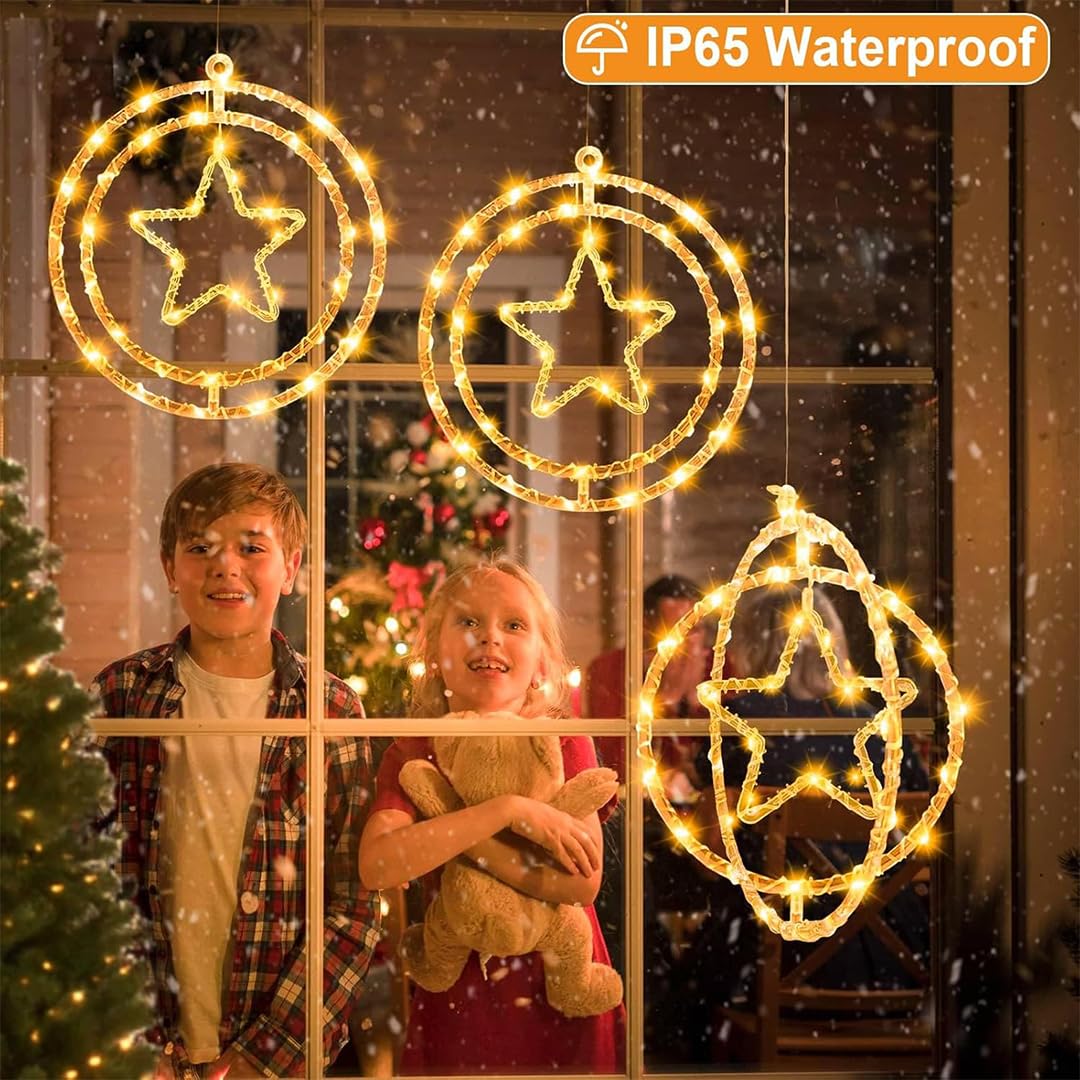 Star Ring Warm LED Decorative Light