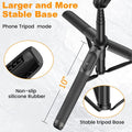 Q05 New Long Bluetooth Extendable Selfie Stick for Mobile Phone & Camera's with Wireless Remote & Tripod Stand Portable Lightweight Long Multi-Function for YouTube, Photos & Cooking