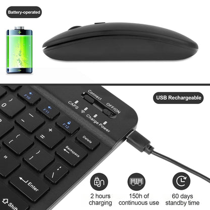 Mini Bluetooth Keyboard and Mouse Combo
