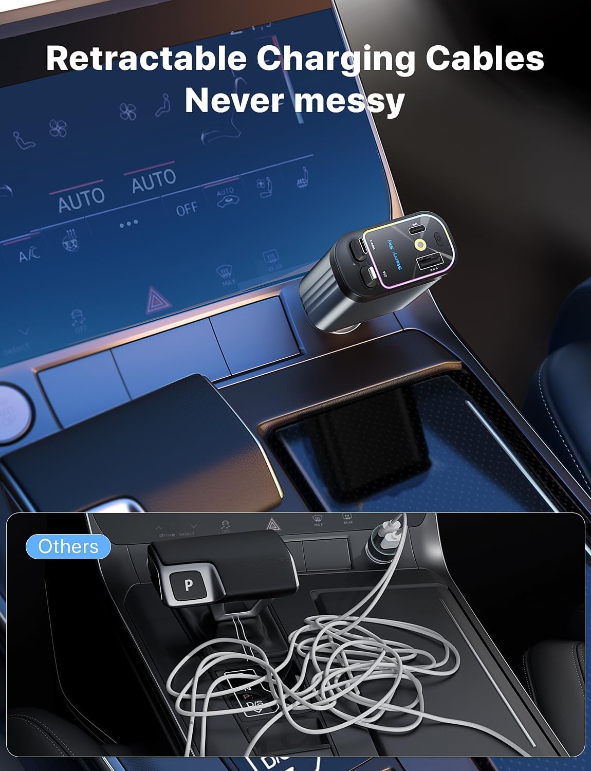 SpeedVolt 120X 120W Retractable USB