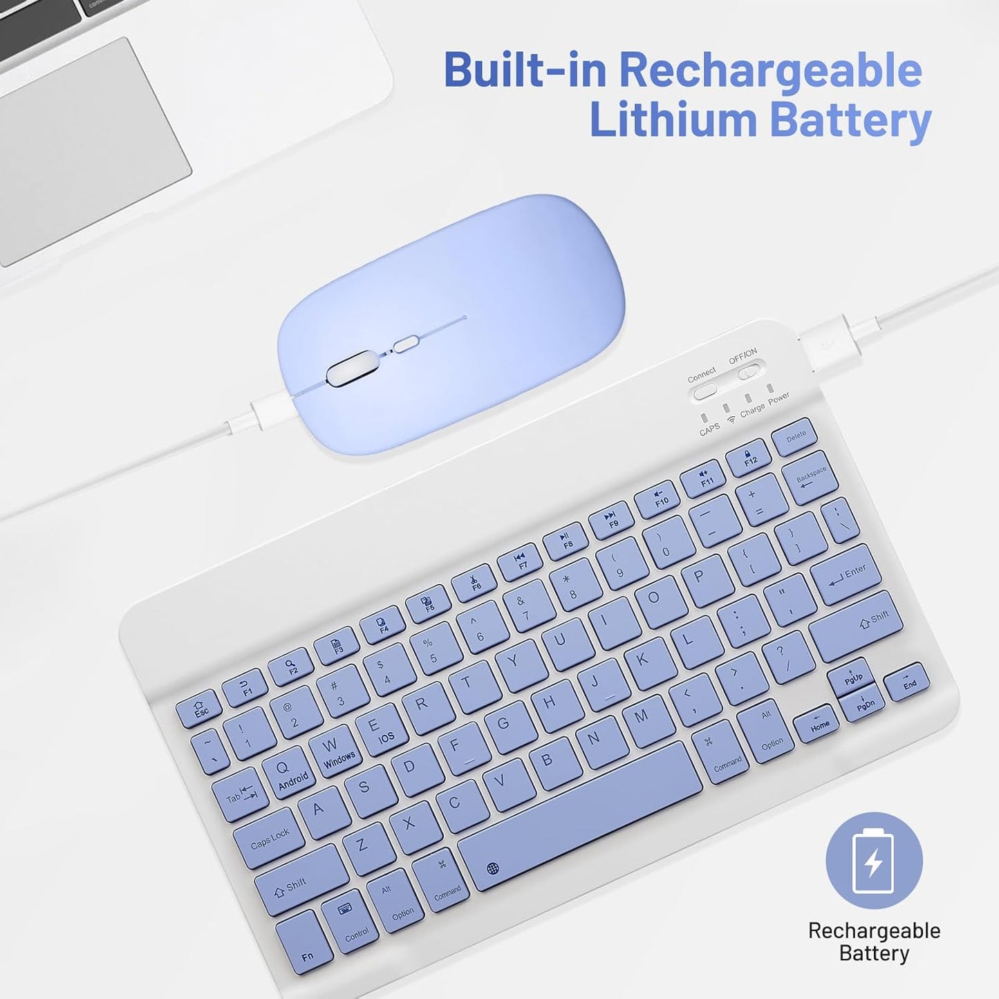 Mini Bluetooth Keyboard and Mouse Combo