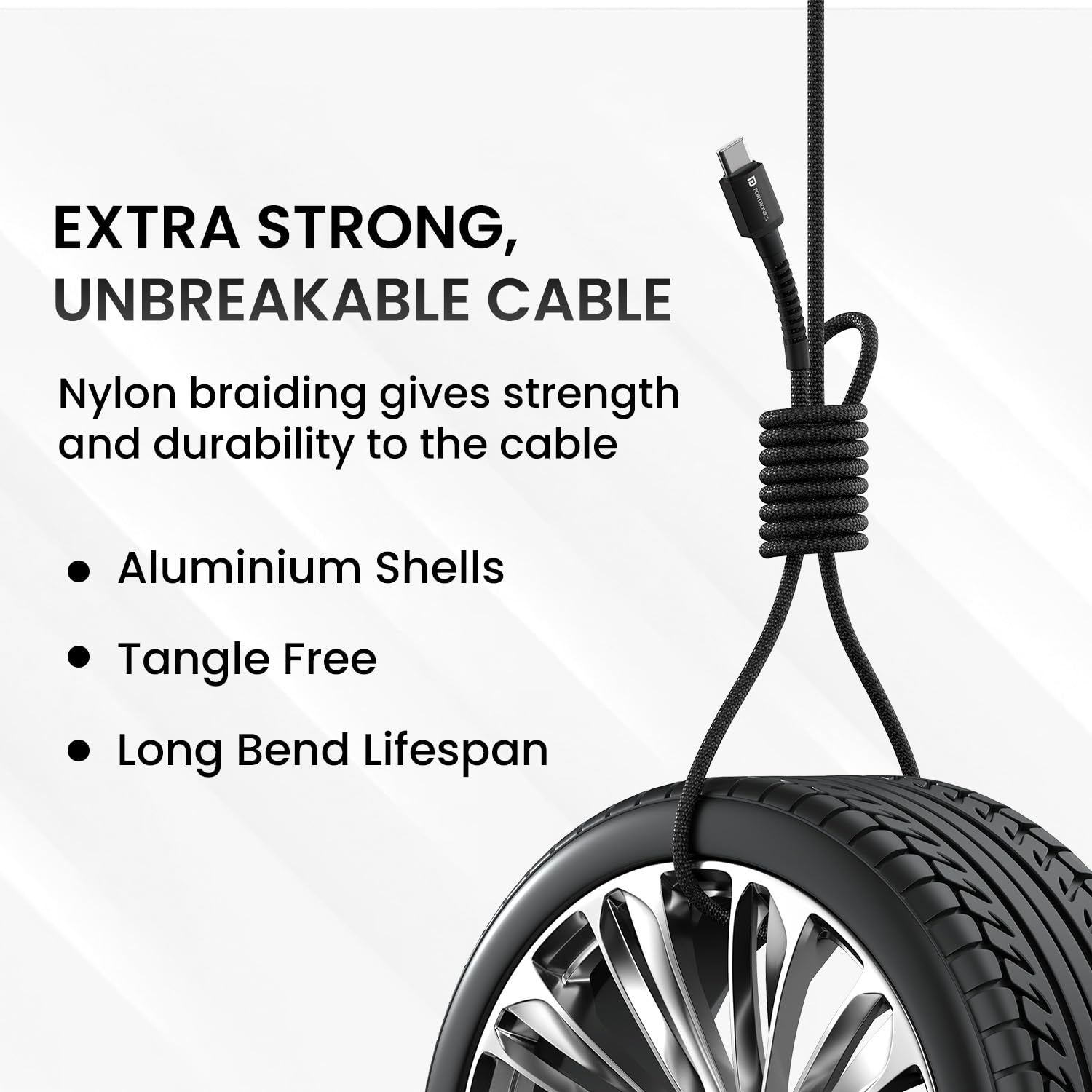 2 Meter Fast Charging & Data Sync Braided Cable