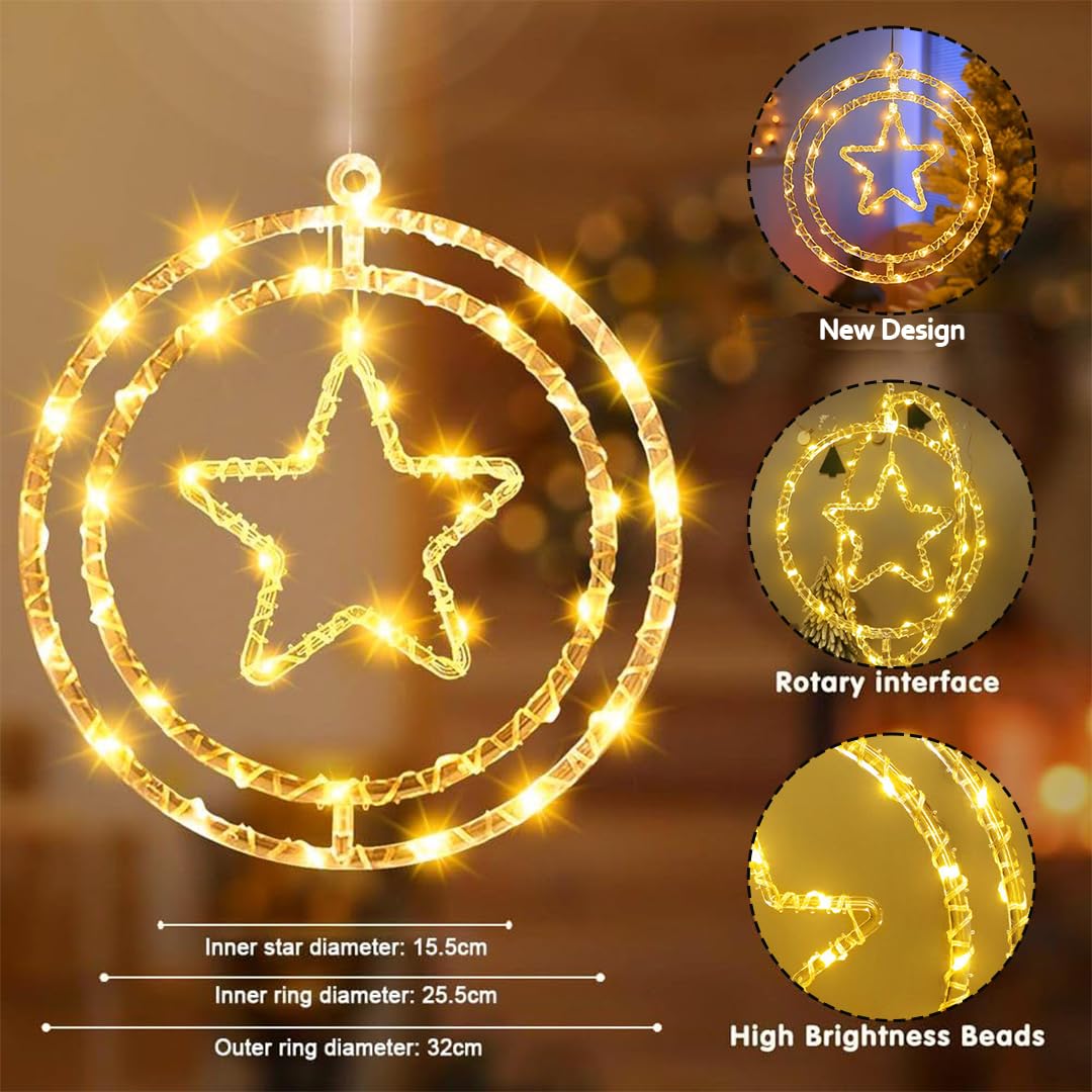 Star Ring Warm LED Decorative Light