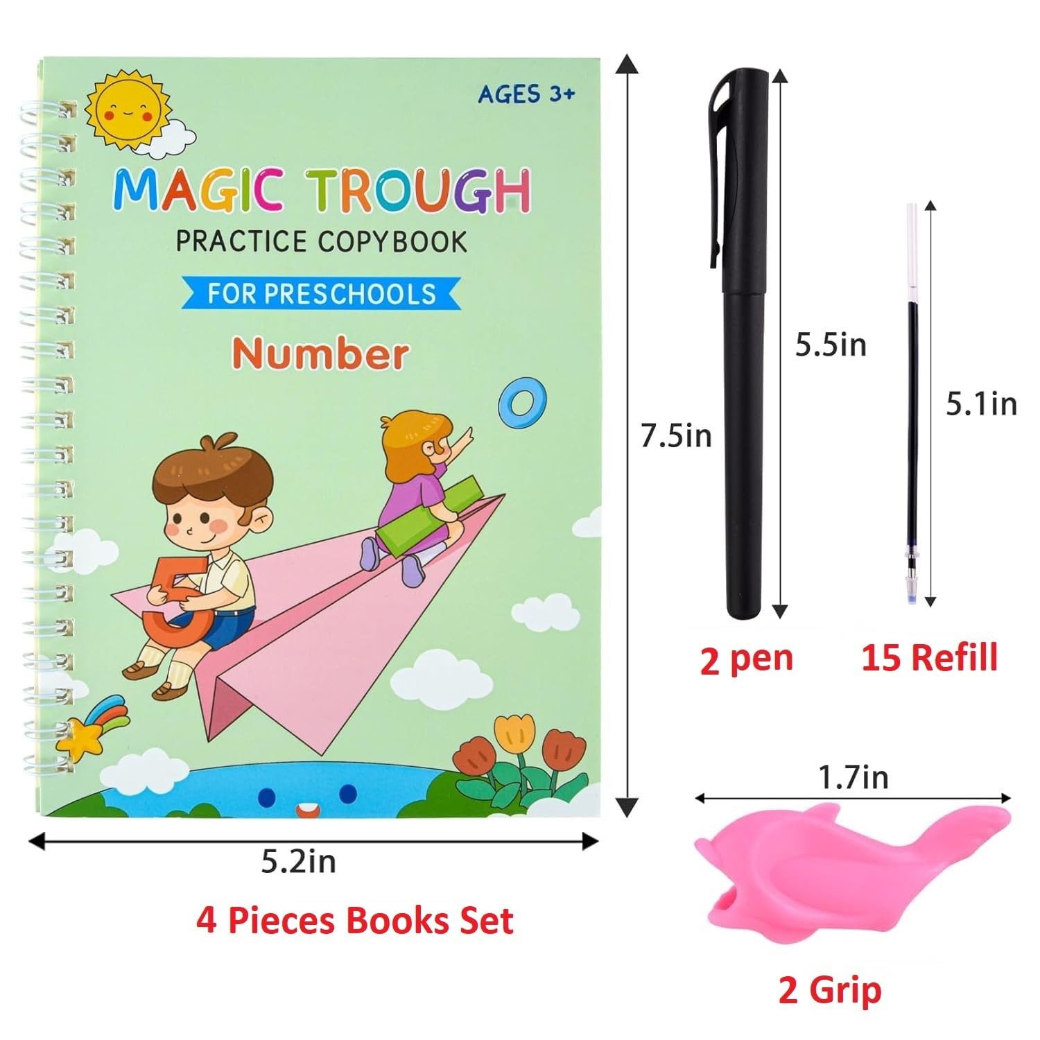 Sank Magic Practice Copybook 4 BOOK 10