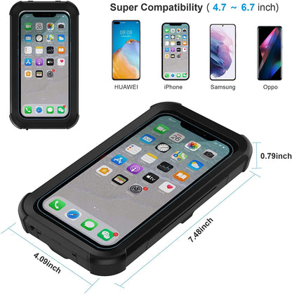 RideLock 360 Shockproof Phone Holder for Bikes