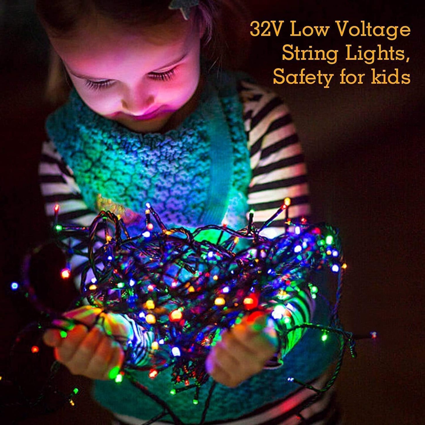 70m LED String with 240 Lights & 8 Modes